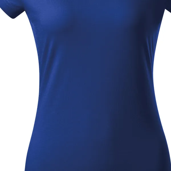 Camiseta ajustada para mujer con escote en V - Corte suavemente cónico