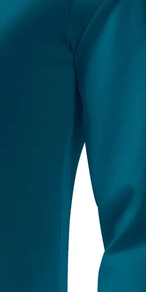 Camiseta ajustada de mujer con mangas largas. - Corte con costuras laterales