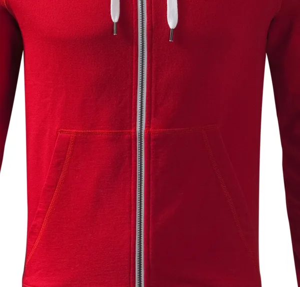 Sudadera de hombre con capucha en contraste - Ajuste holgado con costuras laterales.