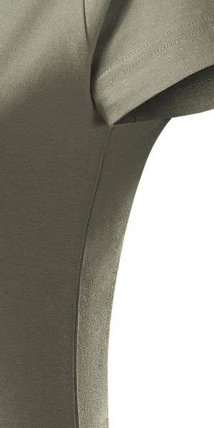Camiseta simple para mujer - Corte con costuras laterales