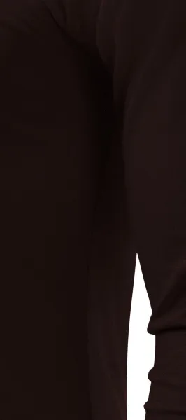 Camiseta de manga larga para hombre - Corte con costuras laterales