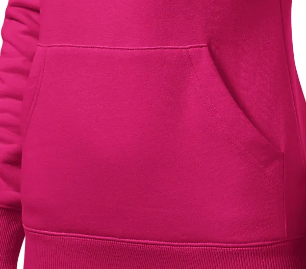 Sudadera de mujer con capucha sin cremallera - Bolsa estilo canguro