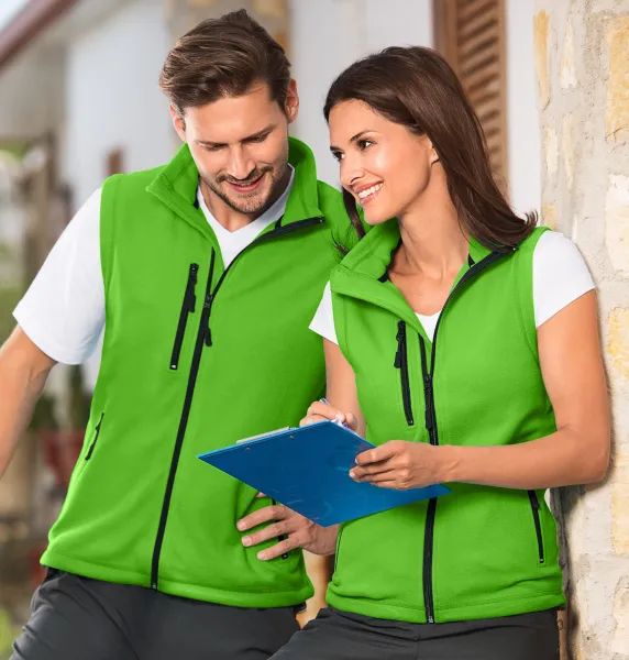 Chaleco polar en contraste - Chaleco polar unisex - para mujer y hombre