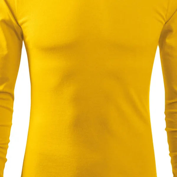 Camiseta de manga larga para hombre - Corte ligeramente ajustado