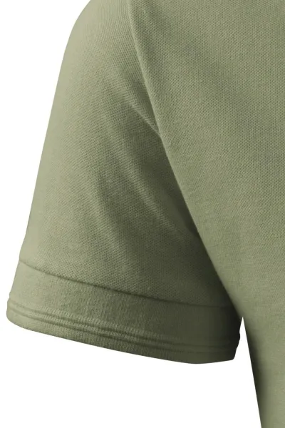 Polo holgado de hombre - Mangas cortas clásicas