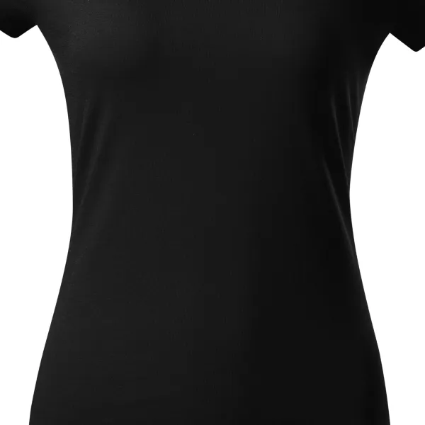 Camiseta de mujer slim fit con cuello redondo - Corte suavemente cónico