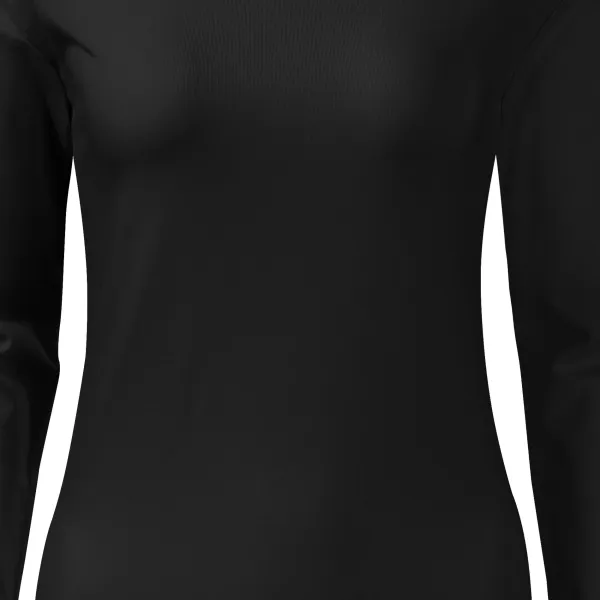 Camiseta ajustada de mujer con mangas largas. - Corte suavemente cónico