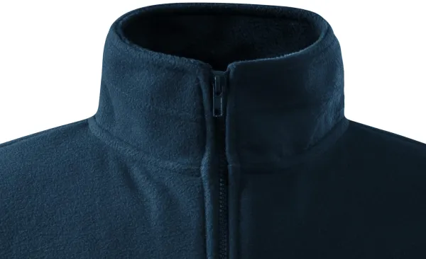 Chaqueta de lana para hombre - Cierre de cremallera hasta la barbilla.