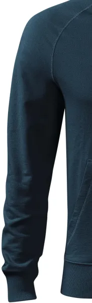 Sudadera de hombre con capucha en contraste - Mangas largas clásicas
