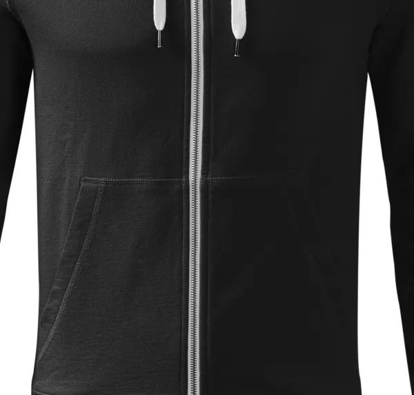 Sudadera de hombre con capucha en contraste - Ajuste holgado con costuras laterales.