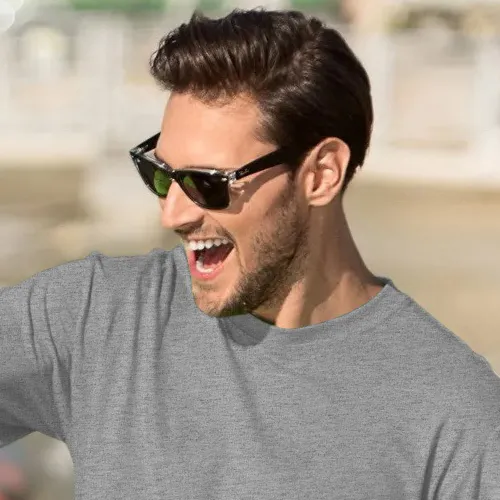 Camiseta clásica para hombre - Escote redondo clásico