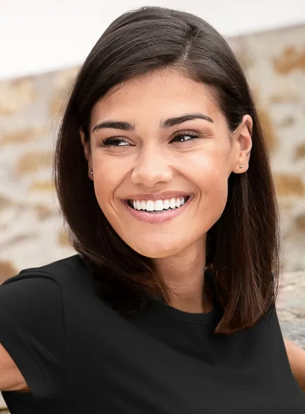 Camiseta de moda para mujer - Escote redondo clásico