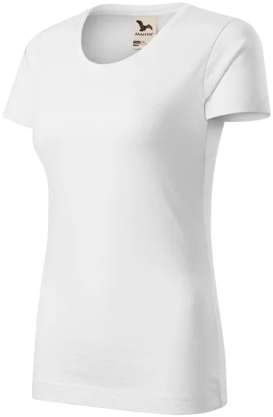Camiseta de mujer, algodón orgánico texturizado - Camiseta de mujer para uso diario