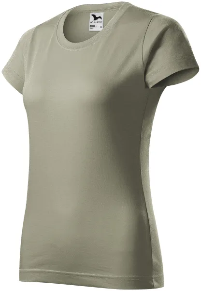 Camiseta simple para mujer - Camiseta de algodón de mujer para todos los días.