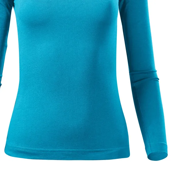 Camiseta de mujer de manga larga. - Corte ligeramente ajustado