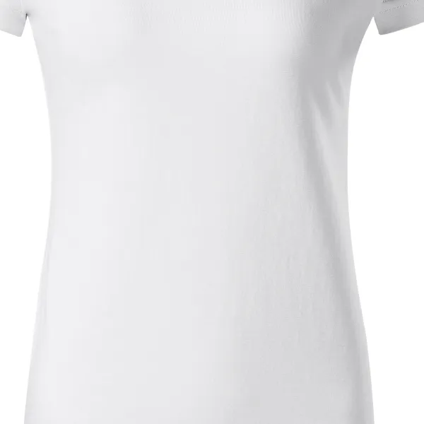 Camiseta simple para mujer - Corte suavemente cónico