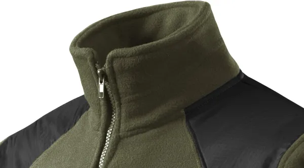 Chaqueta deportiva - Cuello elevado para proteger del frío en el cuello.