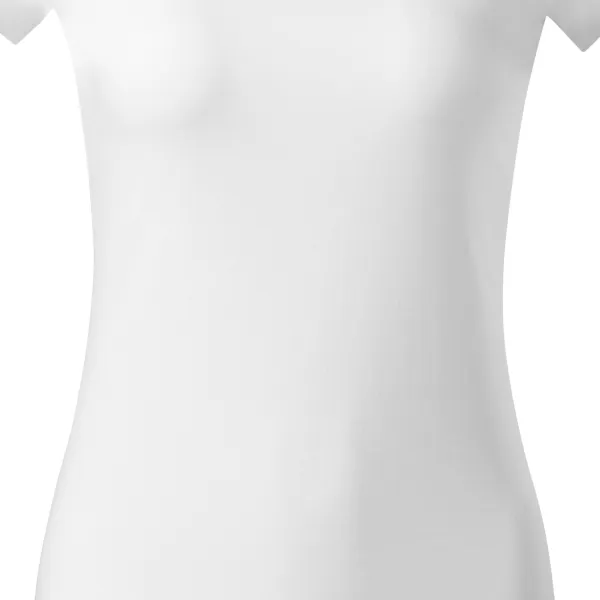 Camiseta de mujer slim fit con cuello redondo - Corte suavemente cónico