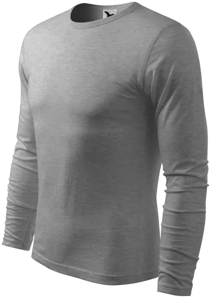 Camiseta de manga larga para hombre - Camiseta de algodón de hombre para todos los días.