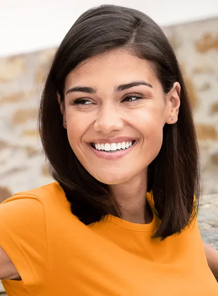 Camiseta de moda para mujer - Escote redondo clásico