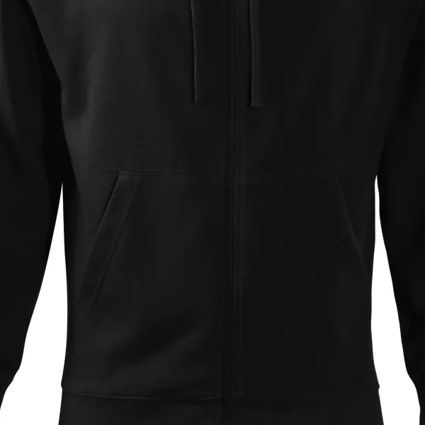 Sudadera de hombre con capucha - Ajuste holgado con costuras laterales.
