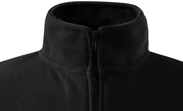 Chaqueta de lana para hombre - Cierre de cremallera hasta la barbilla.