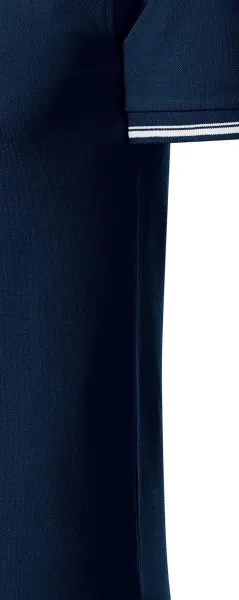Polo de hombre en contraste - Corte con costuras laterales