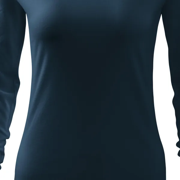 Camiseta ajustada para mujer, escote en V - Corte suavemente cónico