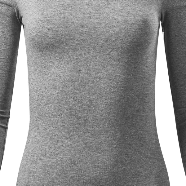 Camiseta de mujer de manga larga. - Corte ligeramente ajustado