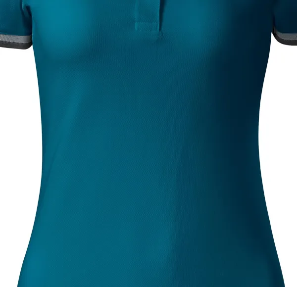 Vestido de mujer con cuello levantado - Corte suavemente cónico