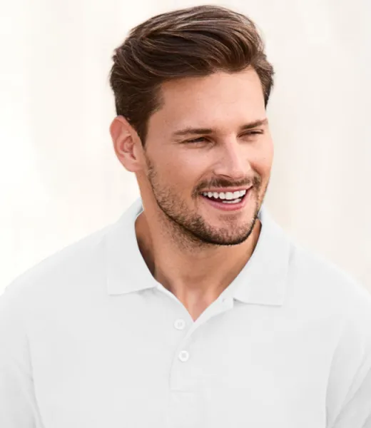 Polo elegante para hombre - cierre de 3 botones