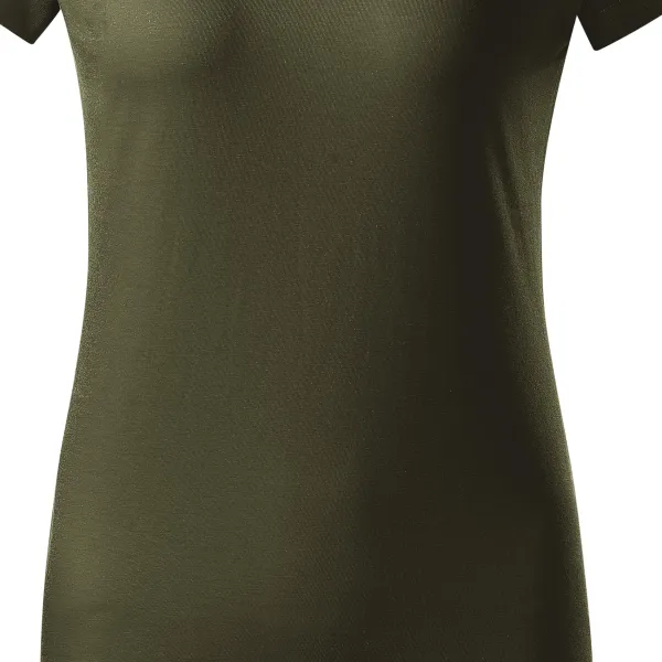Camiseta simple para mujer - Corte suavemente cónico