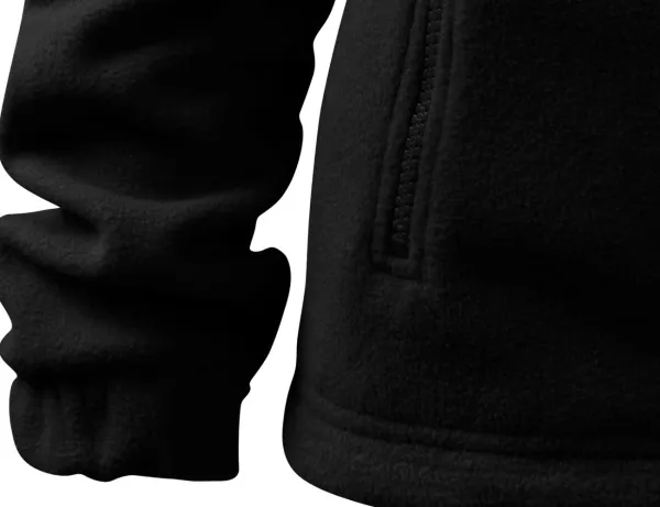 Chaqueta de lana para mujer - Mangas largas con puños elásticos.