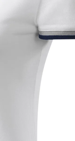 Polo de mujer con cuello hacia arriba - Corte con costuras laterales