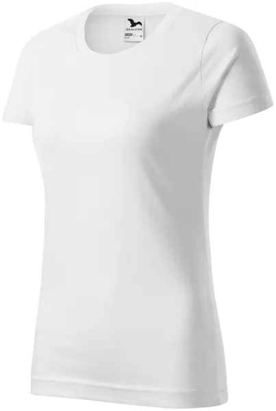 Camiseta simple para mujer - Camiseta de algodón de mujer para todos los días.