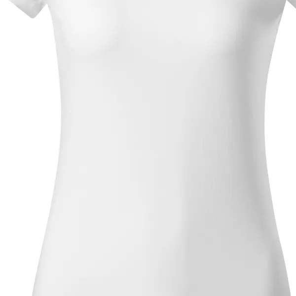 Camiseta ajustada para mujer con escote en V - Corte suavemente cónico