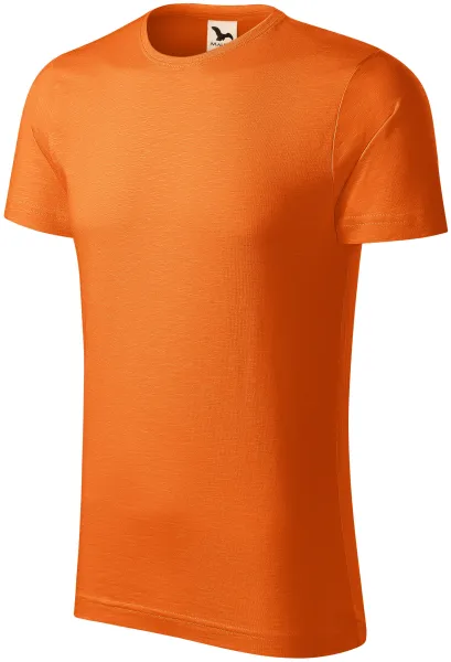 Camiseta de hombre, algodón orgánico texturizado - Camiseta de hombre para uso diario