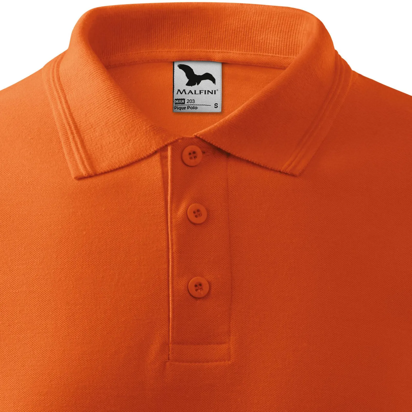 Polo holgado de hombre - cierre de 3 botones